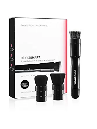 blendSMART1 Everyday Electric Makeup Brush Set (Black)