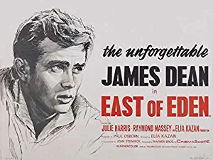 Pop Culture Graphics East of Eden Poster Movie UK 27 x 40 Inches - 69cm x 102cm James Dean Julie Harris Richard (Dick) Davalos Raymond Massey Jo Van Fleet Burl Ives Albert Dekker