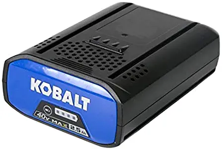 Kobalt 40-Volt 2.5AH Amp Hours Rechargeable Lithium Ion (Li-ion) Cordless Power Equipment Battery