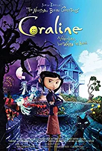 Prague " Coraline" Movie Poster 24X36 Inches 2009