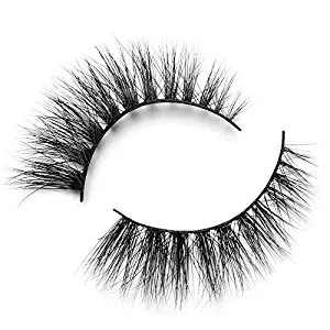 Lilly Lashes 3D Mink Doha | False Eyelashes | Dramatic Look and Feel | Reusable | Non-Magnetic | 100% Handmade & Cruelty-Free