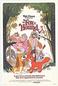 The Fox and the Hound Poster Movie B 11x17