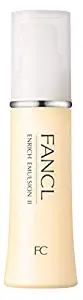 FANCL Enrich Emulsion Ⅱ - 100% Preservative Free, Clean Skincare for Sensitive Skin [US Exclusive Edition]