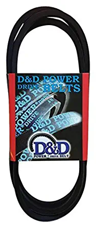 D&D PowerDrive A31.5/4L335 V Belt, A/4L, Rubber, 1/2" x 33.5" OC