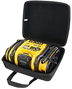 Adada Hard Travel Case for DEWALT DCC020IB 20V Max Inflator (Black)