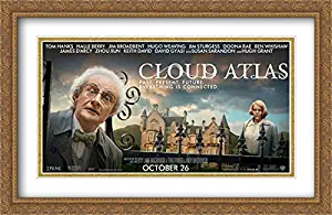 Cloud Atlas 40x26 Double Matted Large Large Gold Ornate Framed Movie Poster Art Print