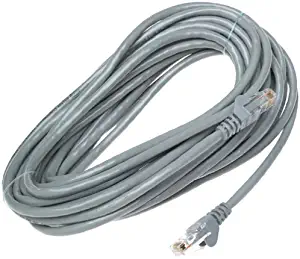 Belkin 10/100BT RJ45M/RJ45M CAT5E Snagless Utp Patch Cable (25-ft, Gray)