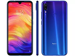 Xiaomi Redmi Note 7, 64GB/4GB RAM, 6.30'' FHD+, Snapdragon 660, Blue - Unlocked Global Version, No Warranty