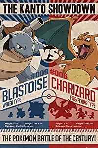 Pokemon - Valor v Mystic 24x36 Poster