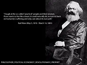 KARL MARX GLOSSY POSTER PICTURE PHOTO heinrich german communist manifesto