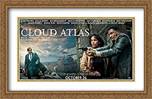 Cloud Atlas 40x26 Double Matted Large Large Gold Ornate Framed Movie Poster Art Print