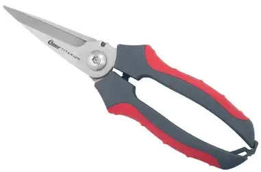 Clauss 18039 8" Titanium Snips with Wire Cutter