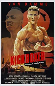 Kickboxer Poster 27x40 Jean-Claude Van Damme Rochelle Ashana Dennis Chan