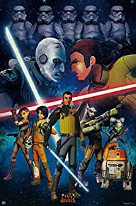 Star Wars Rebels - TV Show Poster/Print (Duel - Kanan vs. The Inquisitor) (Size: 24 inches x 36 inches)