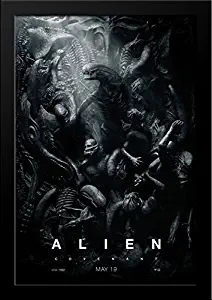 Alien: Covenant 28x36 Large Black Wood Framed Movie Poster Art Print