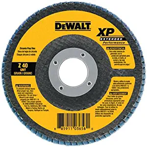 DEWALT DW8251 4-1/2-Inch by 7/8-Inch 60g XP Flap Disc