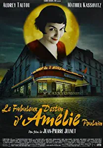 Twenty-three 24X36 Inchcanvas poster-Amelie - French Movie Poster Spray Painting (Brasserie Caf?)