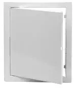 REPA MARKET Access Panel Door White Plastic Opening Flap Cover Plate - Box Door Lock - Door Latch (8x12, Metal)