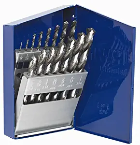 Irwin Industrial Tools 60137 General Purpose Metal Index Drill Bit Set, 15-Piece