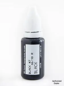 15ml MICROBLADING BioTouch BLACK Cosmetic Pigment Color Tattoo Ink LARGE Bottle pigment professionally tested permanent makeup supplies Eye brow Eye liner microblading supplies pigment