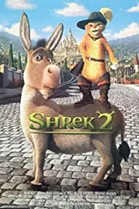 Shrek 2 Style C 27x40 Original Movie Poster PUSS in Boots Rare Style Animation