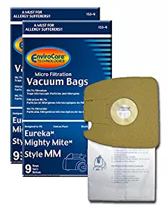 EnviroCare Replacement Vacuum Bags for Eureka Style MM Eureka Mighty Mite 3670 and 3680 Series Canisters 18 Bags