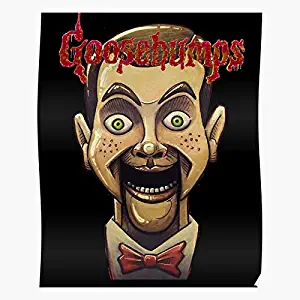 kineticards The Slappy Living of Dummy Movie Comic Goosebumps Night | Home Decor Wall Art Print Poster