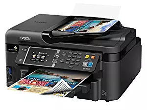 Epson Workforce WF-3620 WiFi Direct All-in-One Color Inkjet Printer, Copier, Scanner, Amazon Dash Replenishment Enabled