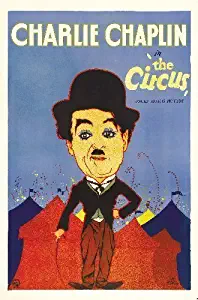 Circus Charlie Chaplin Movie Poster 2ftx3ft