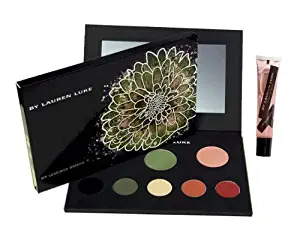 Lauren Luke Lauren Luke Full Face Makeup Palette and My Glossy Lips, Ll801-02 My Luscious Greens, 11.4 Ounces