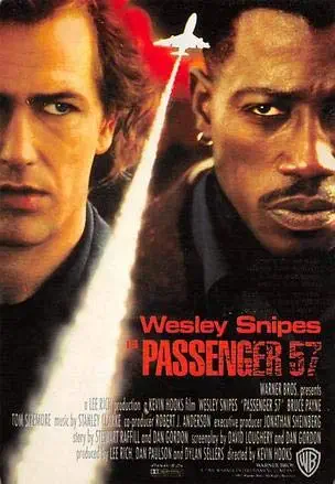 Passenger 57, Wesley Snipes Movie Poster Postcard