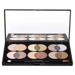 Sephora Collection Mixology Sweet & Warm with 18 Color-Coordinated Nude Matte and Shimmer Shades