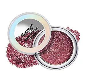 TOUCH IN SOL Metallist Sparkling Foiled Pigment 1.3g - Dazzling Sparkles Gorgeous Glitter Eye Shadow, Holographic Look, Diamond and Pearl Powders (#6 Persian Rose)