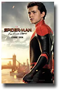 Kopoo Far from Home Poster Movie Promo 24" x 36" inches Tom Holland Profile Pic X