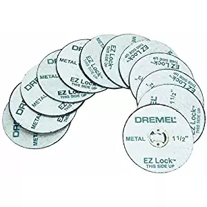 Dremel EZ456B EZ-Lock 12 Pack Metal Cut Off Cutting Wheels