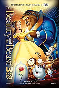 Prague "Beauty And The Beast" Silk Movie Poster 24X36 Inches Usa