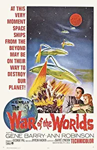 The War of the Worlds Poster Movie C 11x17 Gene Barry Ann (Robin) Robinson Les Tremayne Lewis Martin