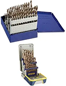 Irwin Industrial Tools Drill Bit Set and Metal Index Drill Bit Set