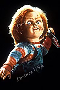 Posters USA Child's Play Chucky GLOSSY FINISH Movie Poster - FIL827 (24" x 36" (61cm x 91.5cm))