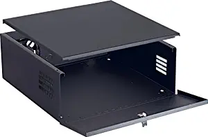 VMP DVR-LB1 DVR Lockbox with Fan (Black)