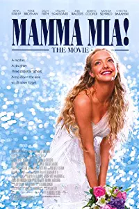 MAMMA MIA MOVIE POSTER 2 Sided ORIGINAL FINAL 27x40 AMANDA SEYFRIED