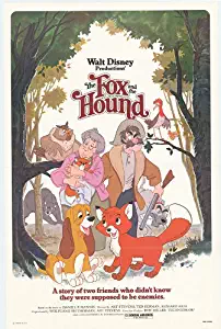 The Fox and the Hound Poster Movie 27x40