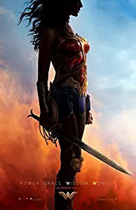 Wonder Woman (2017) Advance - Movie Poster - Size 24"x36"