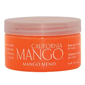 California Mango Mend, Vegan Mango and Jojoba, 4 Ounce