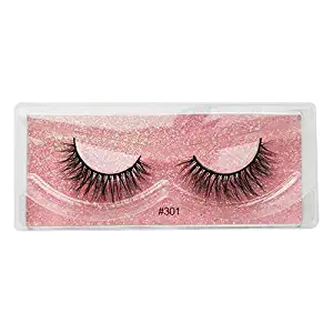 Eyelashes Bulk Mink Lashes Natural False 15-20mm Fake Makeup,10pairs301,lashes