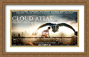 Cloud Atlas 40x26 Double Matted Large Large Gold Ornate Framed Movie Poster Art Print