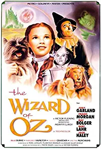 The Wizard of Oz Movie Poster International Version, Size 24x36