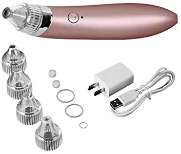 DORLIONA Portable Electric Blackhead Remover JB-8620 Facial Pore Cleanser EU Plug Vacuum Cleaning Instrument Face Care Skin Care New : Rose Gold