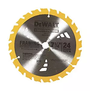 Dewalt DW3178 7-1/4" Framing Circular Saw Blade