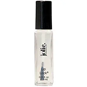 Jolie Clear Lip Lock Lipstick Sealer with Brush Applicator .25 oz.